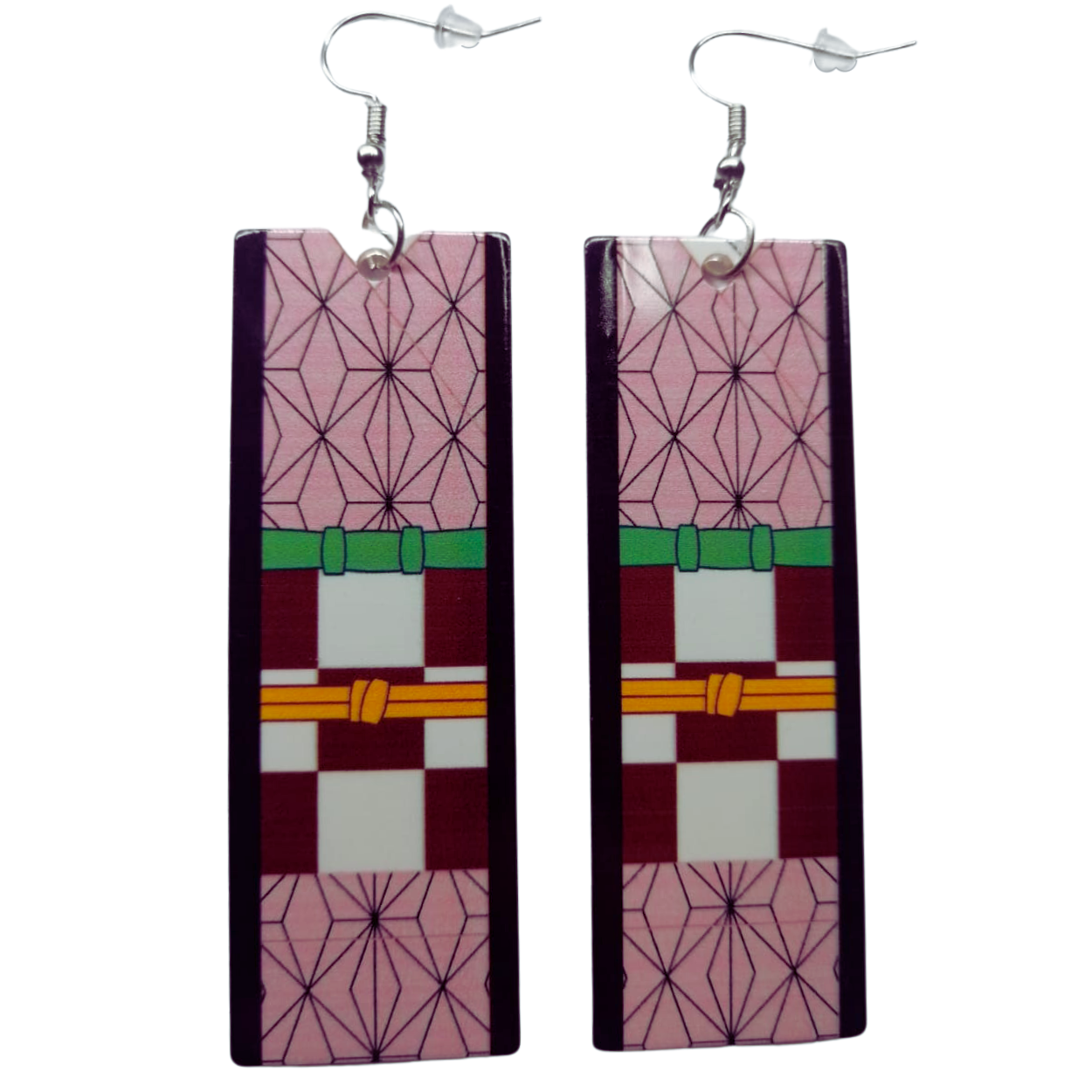 Aretes de Tanjiro Kamado | Demon Slayer / Kimetsu no Yaiba | Set de 2 Aretes | 11 Estilos | CZG-ARE-02
