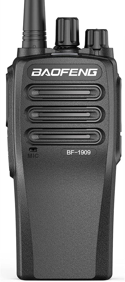 Radio de Comunicación Baofeng BF-1909 | UHF | 5W | USB C | Análogo