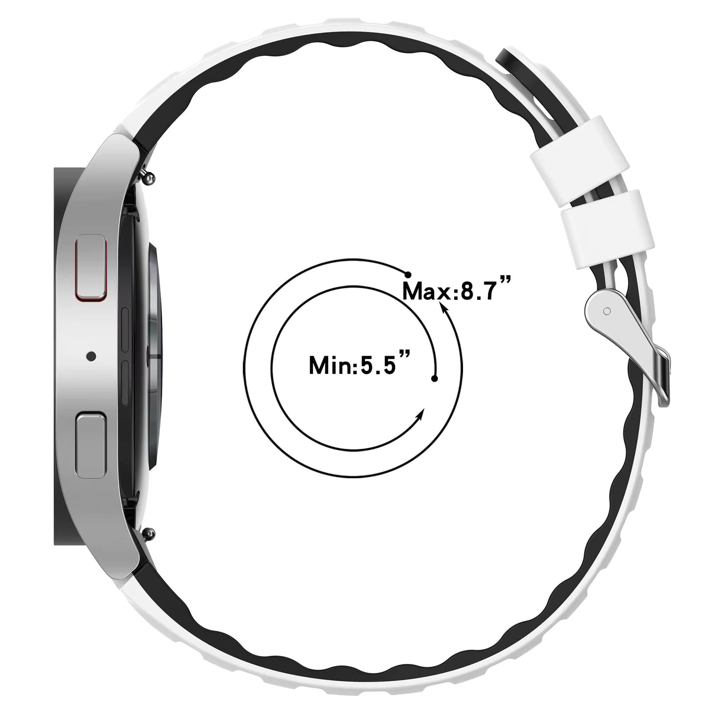 Repuesto de Brazalete para Reloj / Smartwatch Samsung Galaxy Watch 6 / Watch 5 / Watch 4 / Watch 3 | 5 Colores | CCE-COR-72