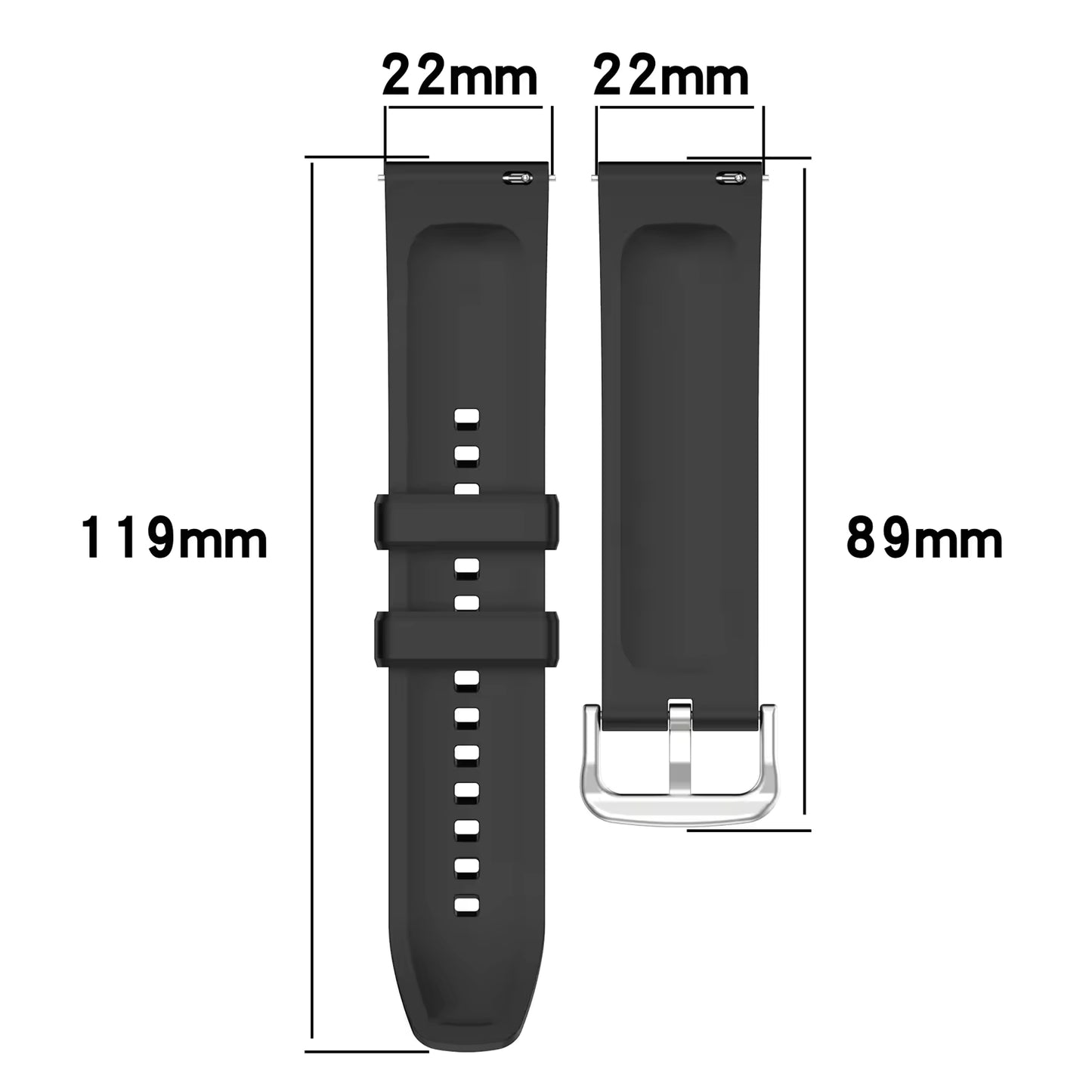 Repuesto de Brazalete para Reloj / Smartwatch Samsung Gear S3 frontier | 4 Colores | CCE-COR-74