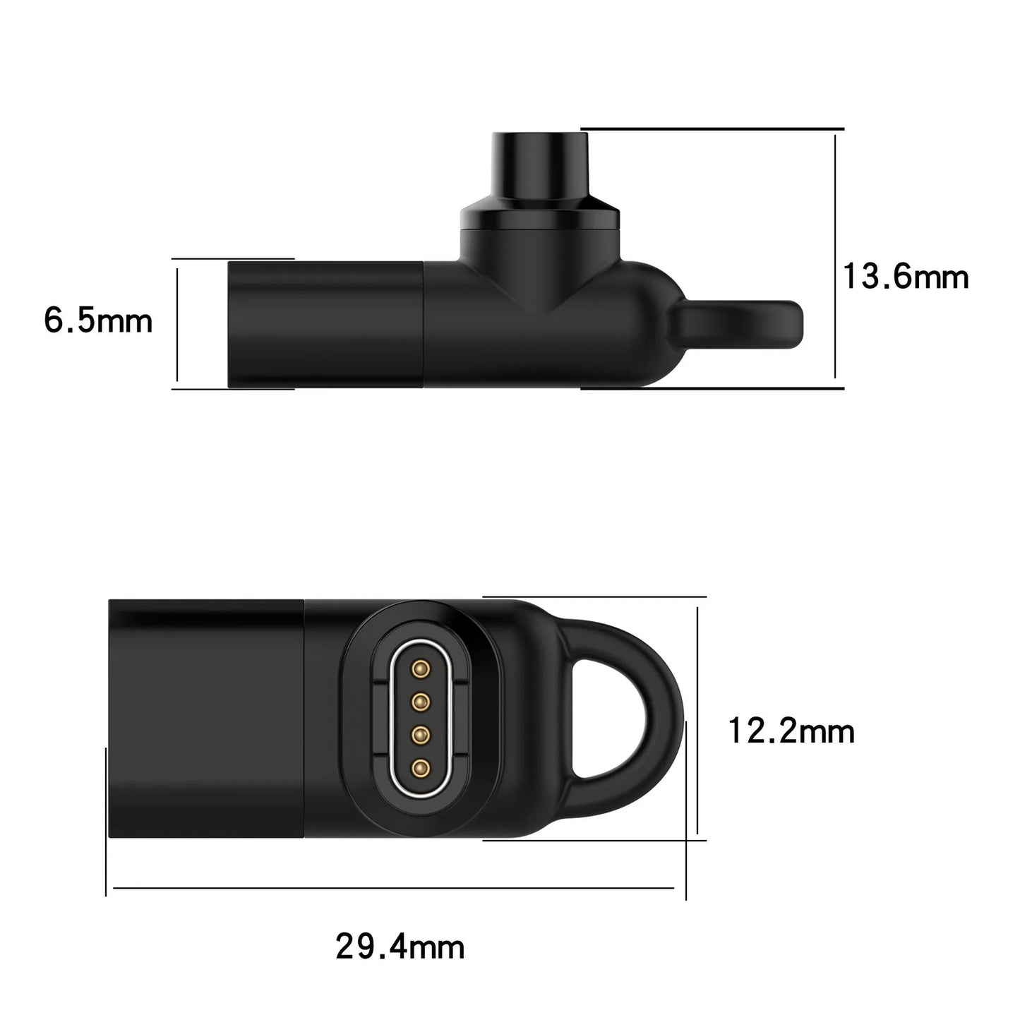 Clip para Cargar Relojes Garmin | USB | Tipo C / Micro B / Lightning | CCE-CUS-25