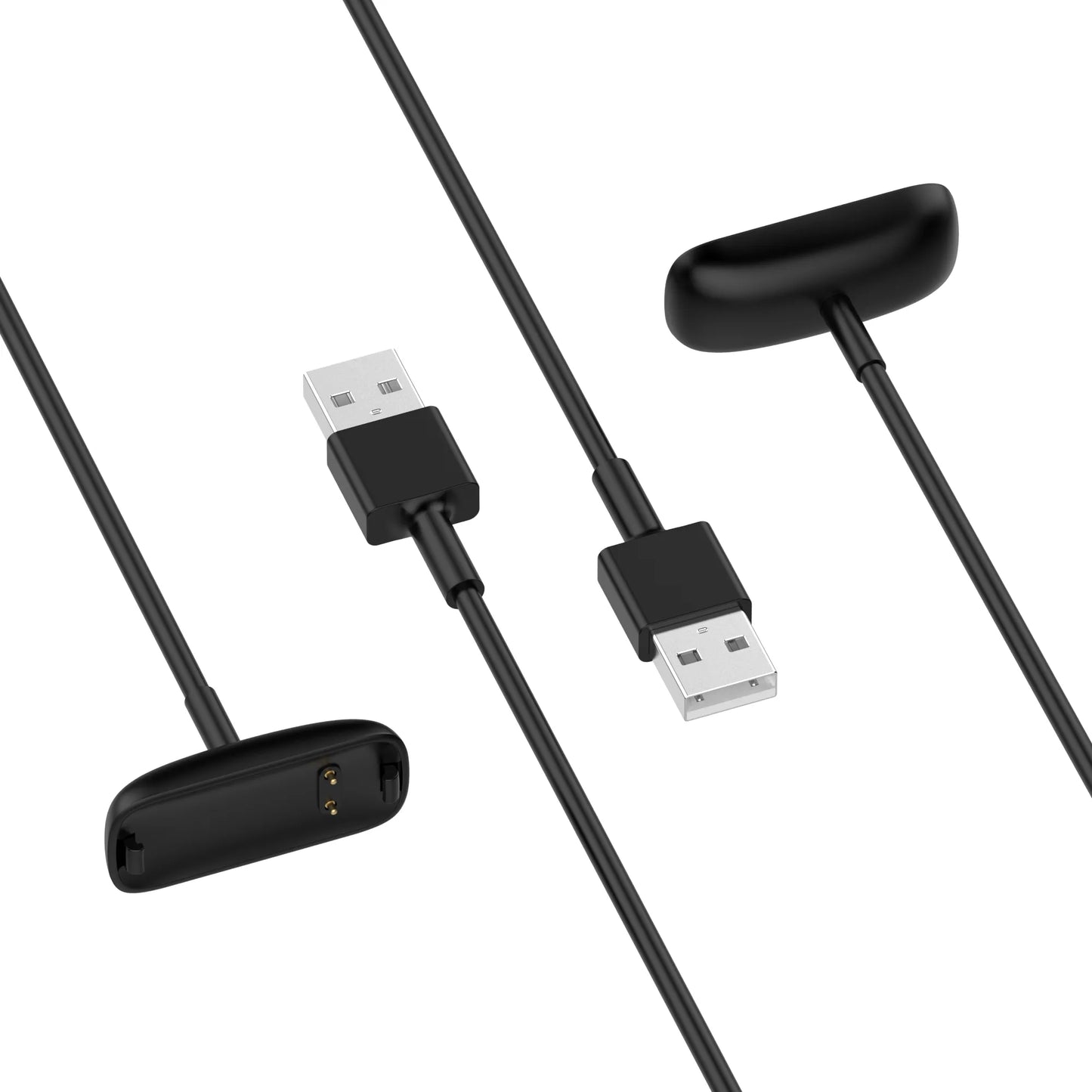 Cable/Clip para Cargar Relojes Fitbit Inspire 3 | 1 Metro | Negro | CCE-CUS-26