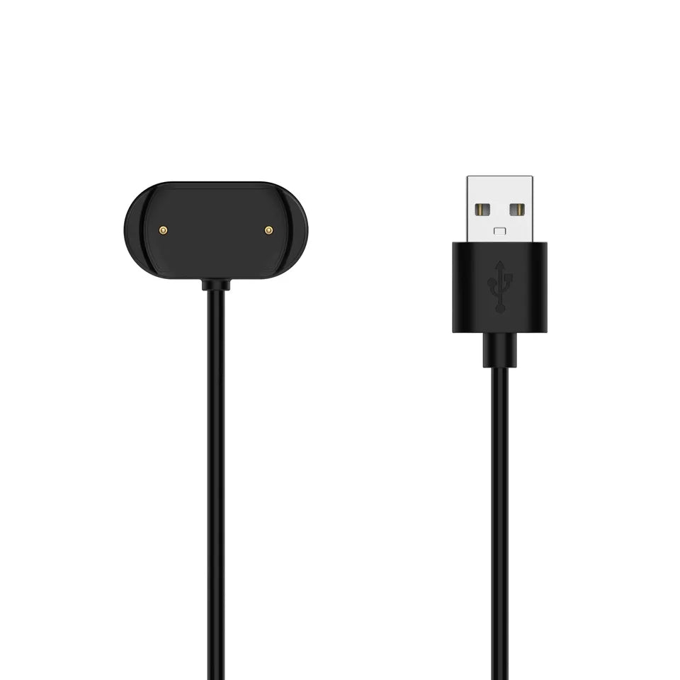 Cable/Clip para Cargar Relojes Amazfit | 1 Metro | Negro | CCE-CUS-27