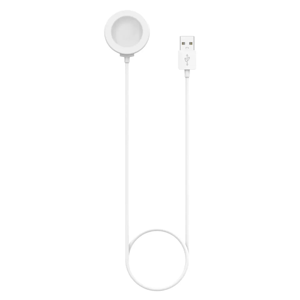Cable/Clip para Cargar Relojes Huawei | Mágnetico | 1 Metro | Negro / Blanco | CCE-CUS-31