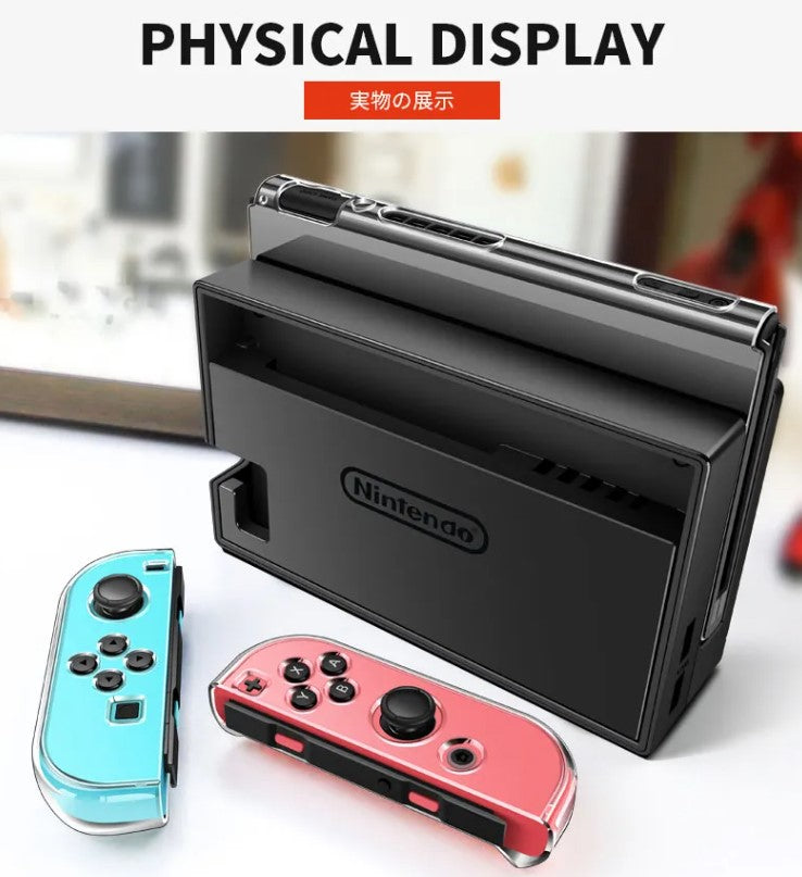 Estuche / Case / Protector para Nintendo Switch | Transparente | Policarbonato | CCE-EST-08