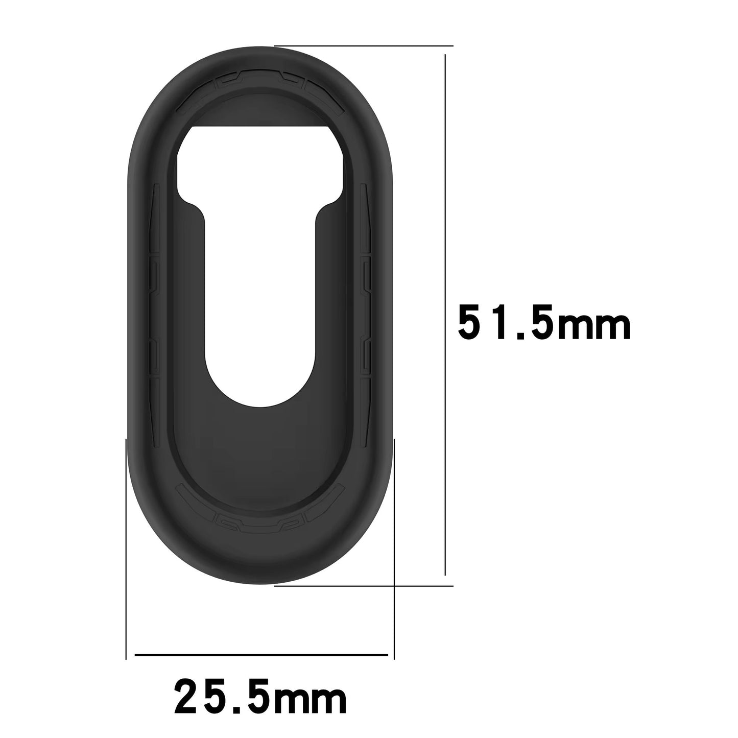 Case / Protector para Reloj / Smartwatch Xiaomi Smart Band 8 | Negro | CCE-EST-25