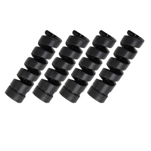 Protector para Cable en Espiral | 4 Pack | 6 Colores | Plástico | CCE-ORG-09
