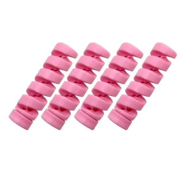 Protector para Cable en Espiral | 4 Pack | 6 Colores | Plástico | CCE-ORG-09