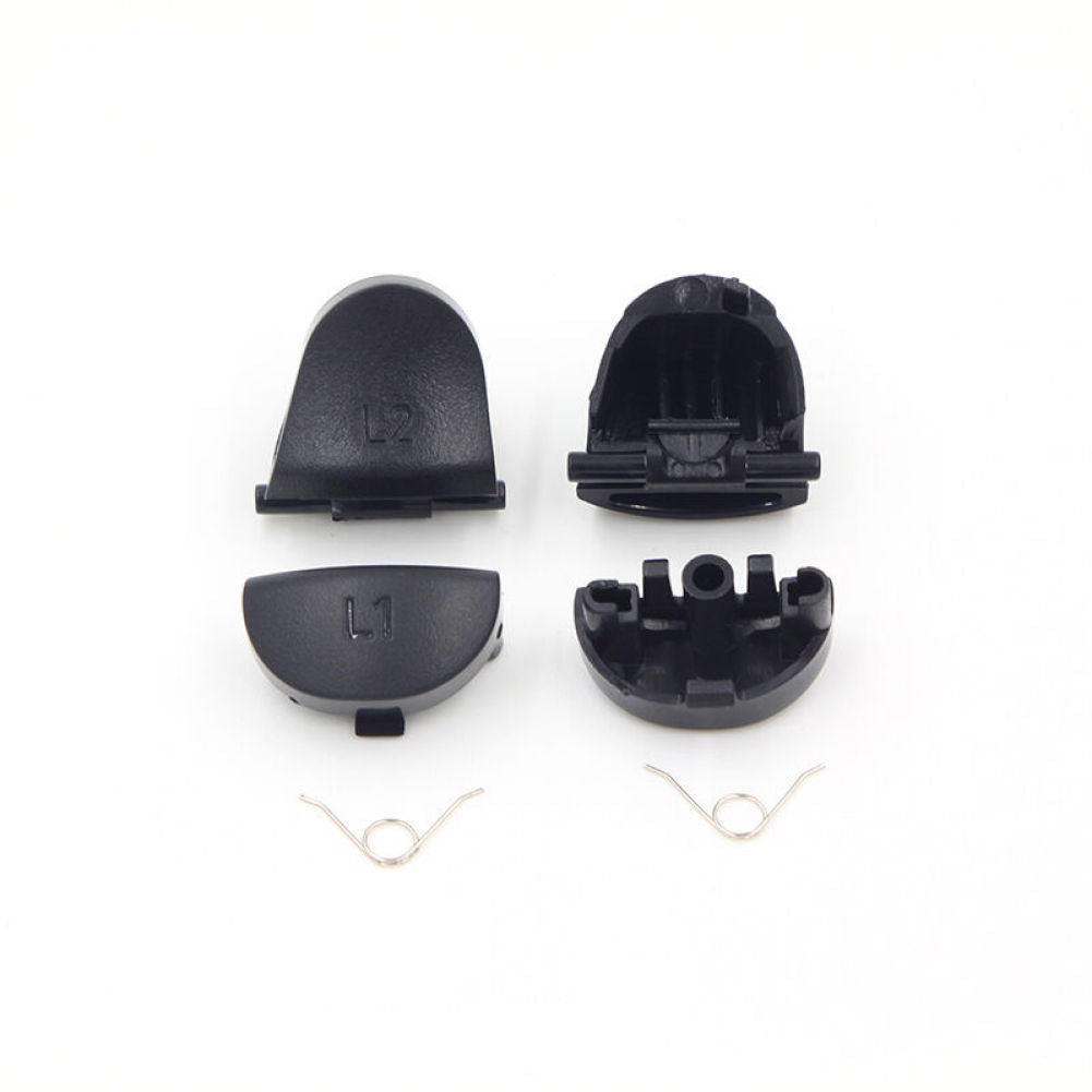 Gatillos de Repuesto para Control de PlayStation 4 | Negro | 6 Piezas | CCE-PST-01