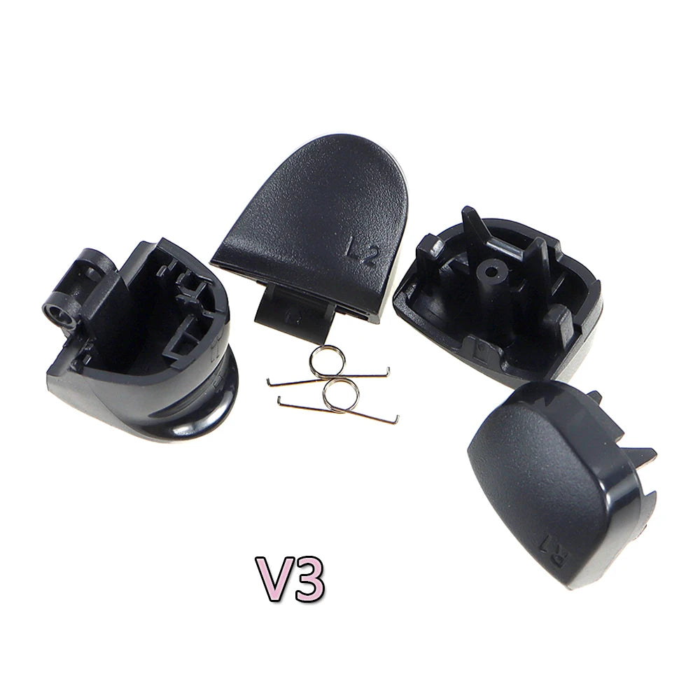 Gatillos de Repuesto para Control de PlayStation 5 V3 (BDM-030) | Negro | 6 Piezas | CCE-PST-06
