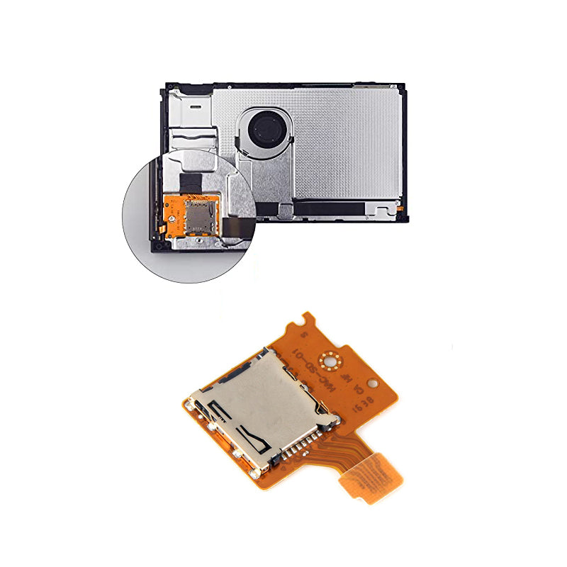 Repuesto de Lector de Tarjeta SD para Nintendo Switch | Incluye Destornilladores | CCE-SPP-06