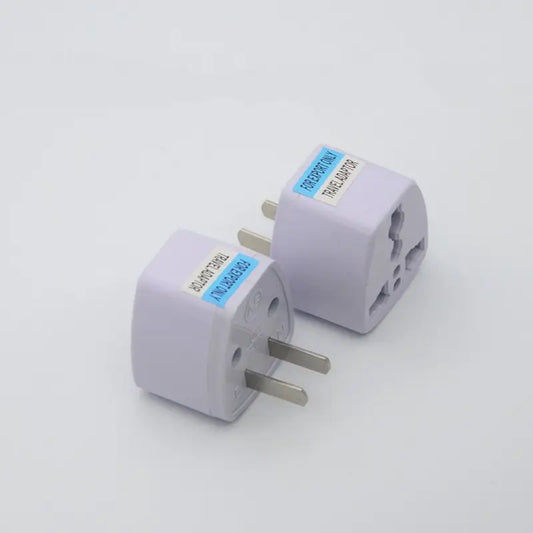 Adaptador Eléctrico Universal | 2 Pack | Multi Conector -> Conector Americano | 110V / 10A | CE-AD-29