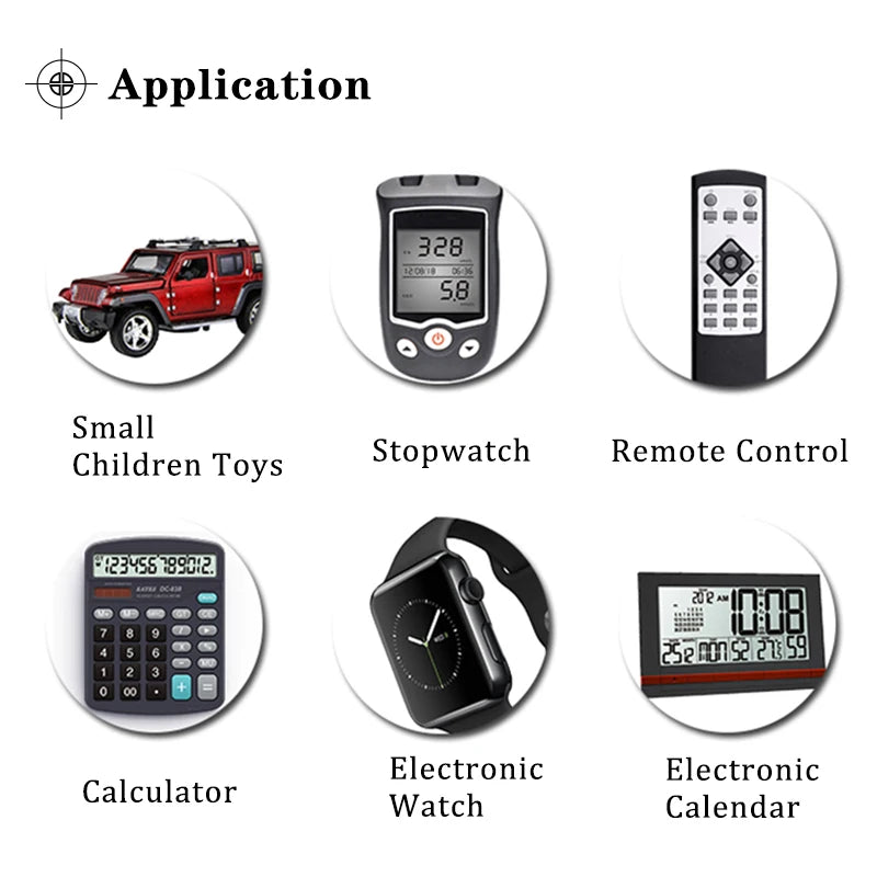 Pila LR44 / LR154 / SR44 / AG13 / SR1154 / LR1154 | 10 Pack | 1.5V / 140mAh | CE-BAT-01