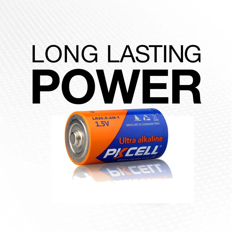 Pila - Batería tipo D - LR20 / AM-1 | 2 Pack | 1.5V | CE-BAT-29