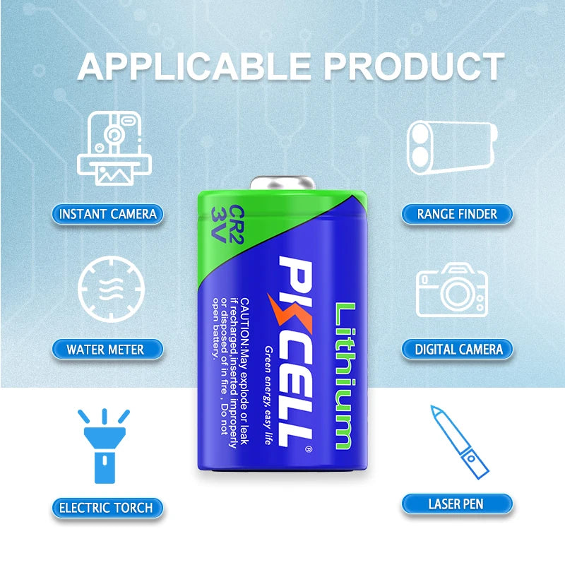 Pila - Batería CR2 | 3V / 850mAh | CE-BAT-32