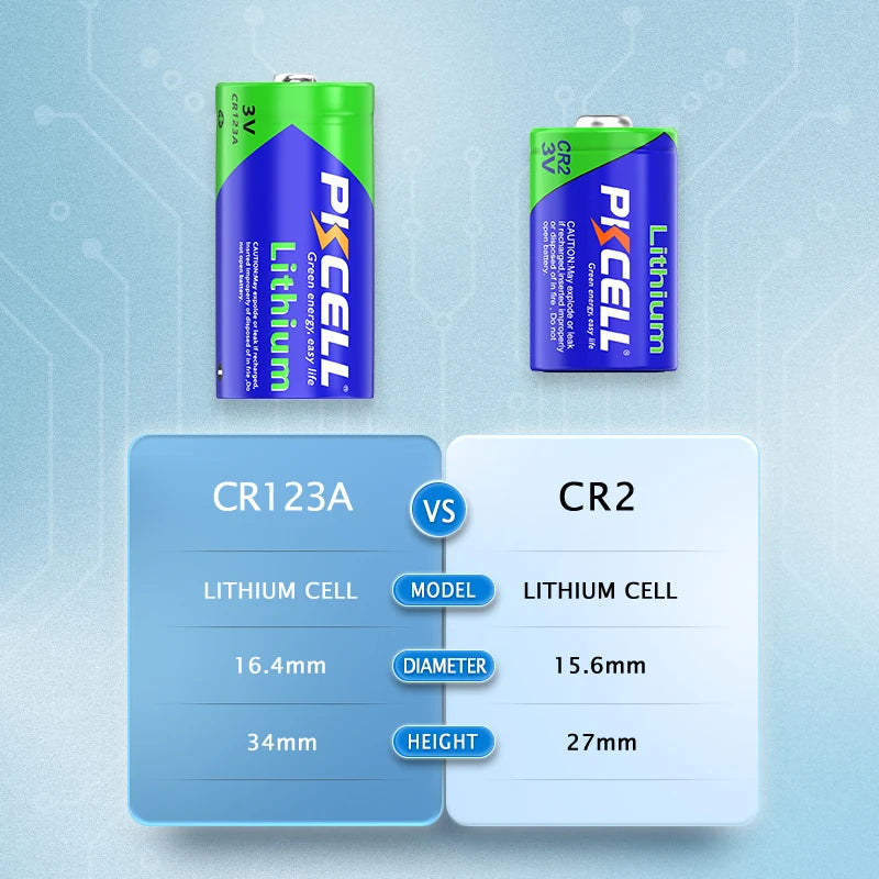 Pila - Batería CR2 | 3V / 850mAh | CE-BAT-32