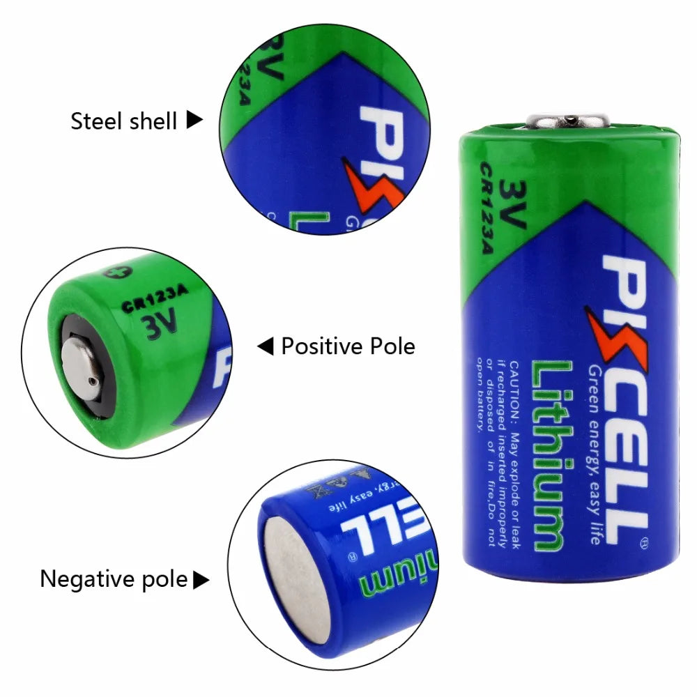 Pila - Batería CR123A | 3V / 1500mAh | CE-BAT-33