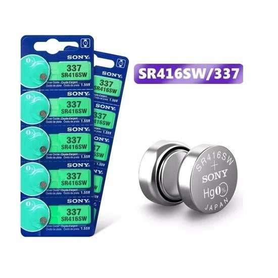Pila - Batería Sony SR416 | 5 Pack | 1.55V / 8.3mAh | CE-BAT-40