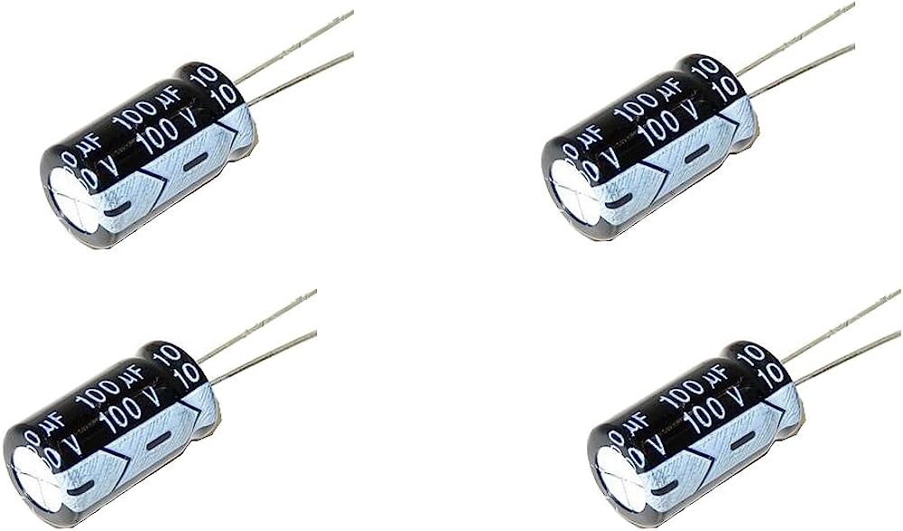 Capacitor Electrolítico Radial | 5 Pack | 100V | 2.2uF - 22uF | CE-CAP-01