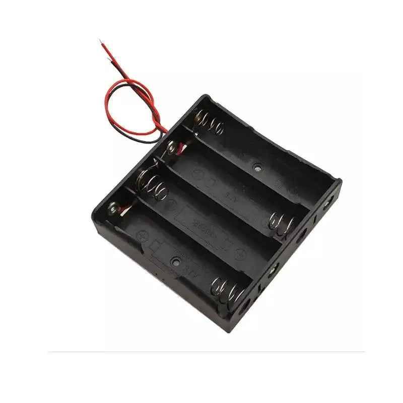 Holder para Batería 18650 | 1 Slot / 2 Slots / 4 Slots | Negro | CE-HLD-01