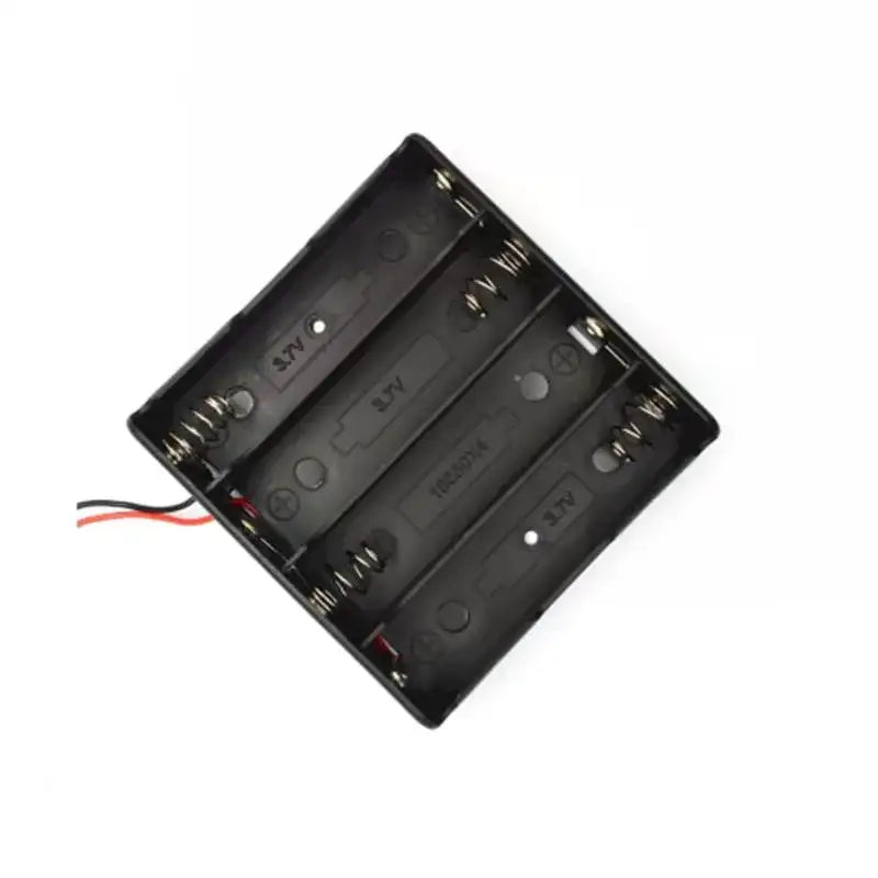 Holder para Batería 18650 | 1 Slot / 2 Slots / 4 Slots | Negro | CE-HLD-01