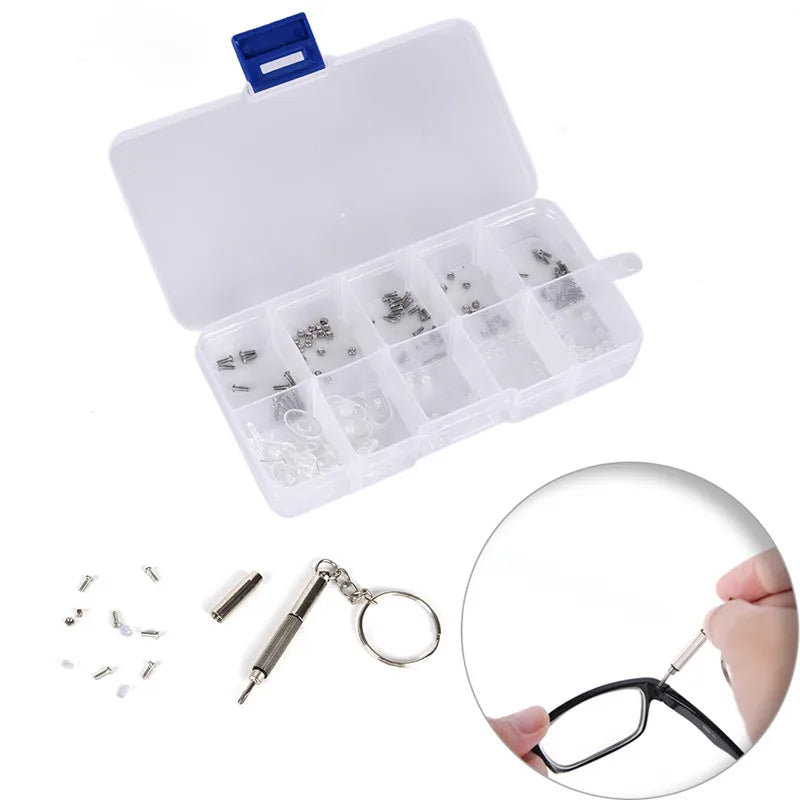 Kit para Reparación de Lentes / Anteojos | Incluye Estuche | CE-HRM-08