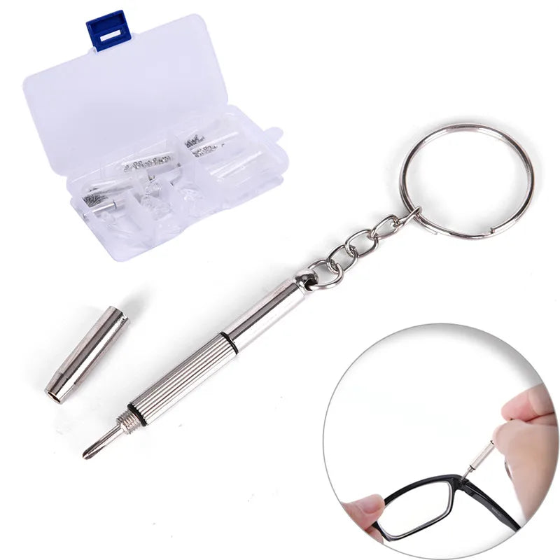 Kit para Reparación de Lentes / Anteojos | Incluye Estuche | CE-HRM-08
