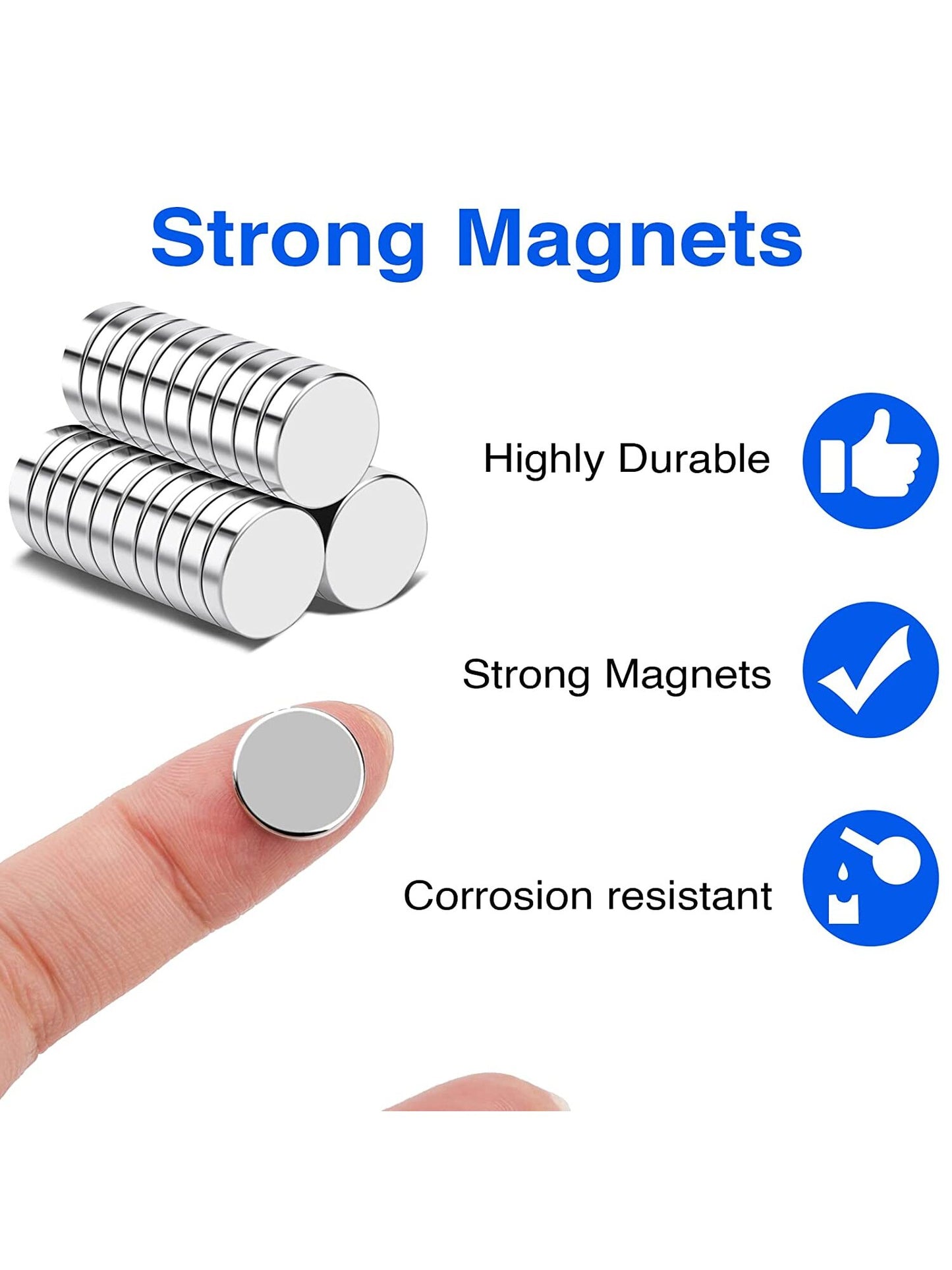 Imanes N35 | Discos / 10mm x 3mm | CE-IMN-17