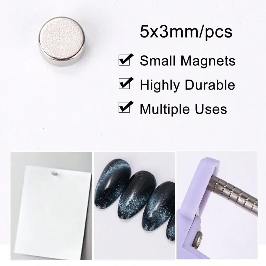 Imanes N35 | 10 Pack | Discos / 5mm x 3mm | CE-IMN-20