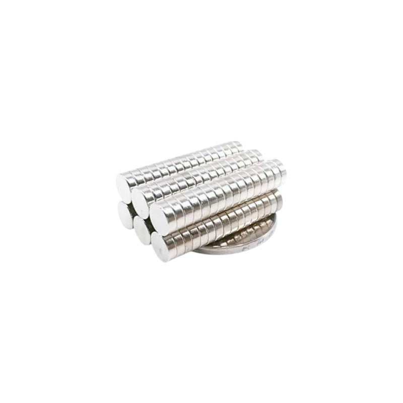 Imanes N35 | 10 Pack | Discos / 6mm x 2mm | CE-IMN-29