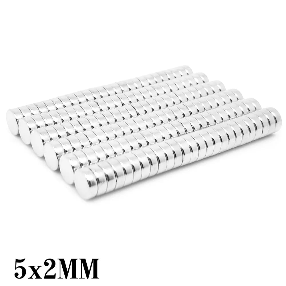 Imanes N35 | 10 Pack | Discos / 5mm x 2mm | CE-IMN-33