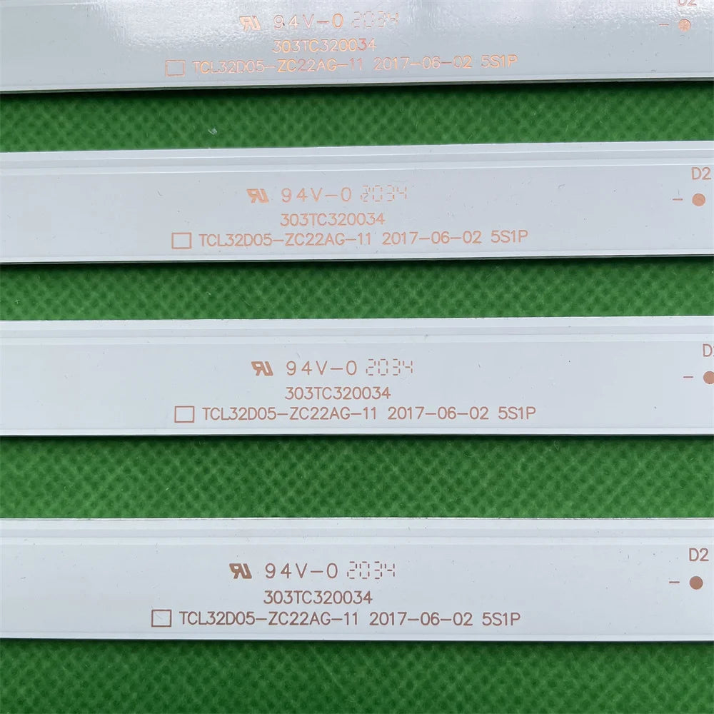 Tiras LED TCL32D05-ZC22AG-11 para Retroiluminación de Pantalla | 2 Pack | CE-LED-22