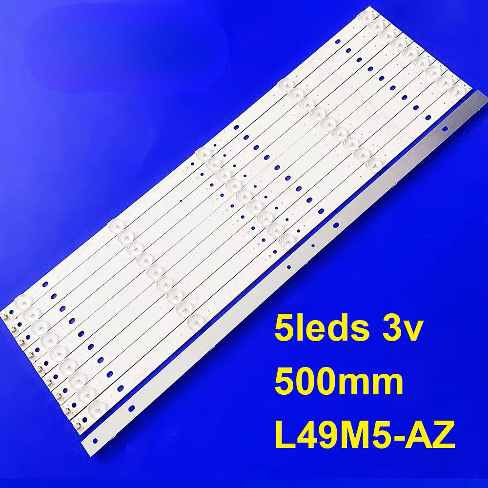 Tiras LED E466169 para Retroiluminación de Pantalla | 10 Pack | CE-LED-29