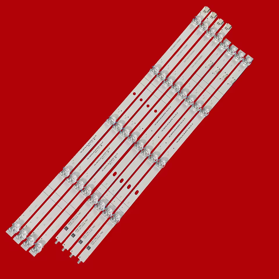 Tiras LED UN55NU7095G_4X9_2W_MCPCB para Retroiluminación de Pantalla | 4 Pack | CE-LED-32