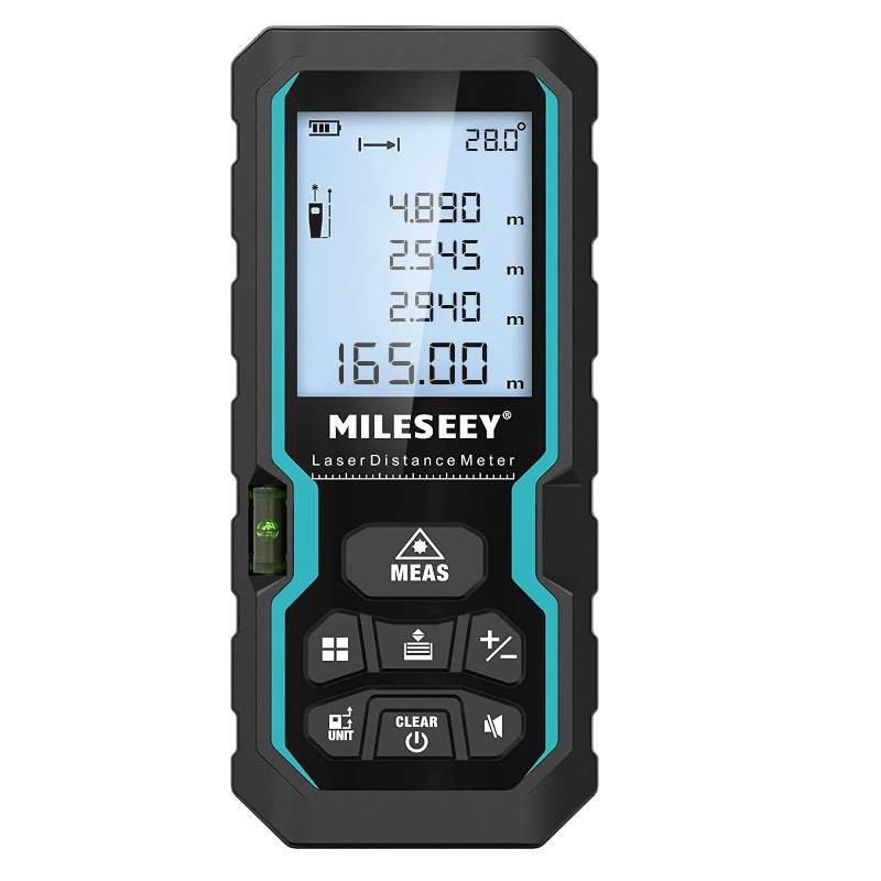 Medidor de Distancia Láser Mileseey S6 | 40m / 60m / 80m | CE-MED-02