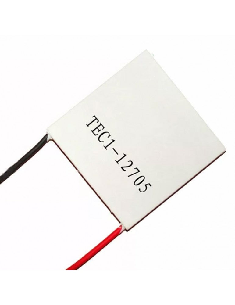 Placa / Celda / Refrigerador Termoeléctrico Peltier | TEC1-12705 | 12V / 5A | CE-TML-06