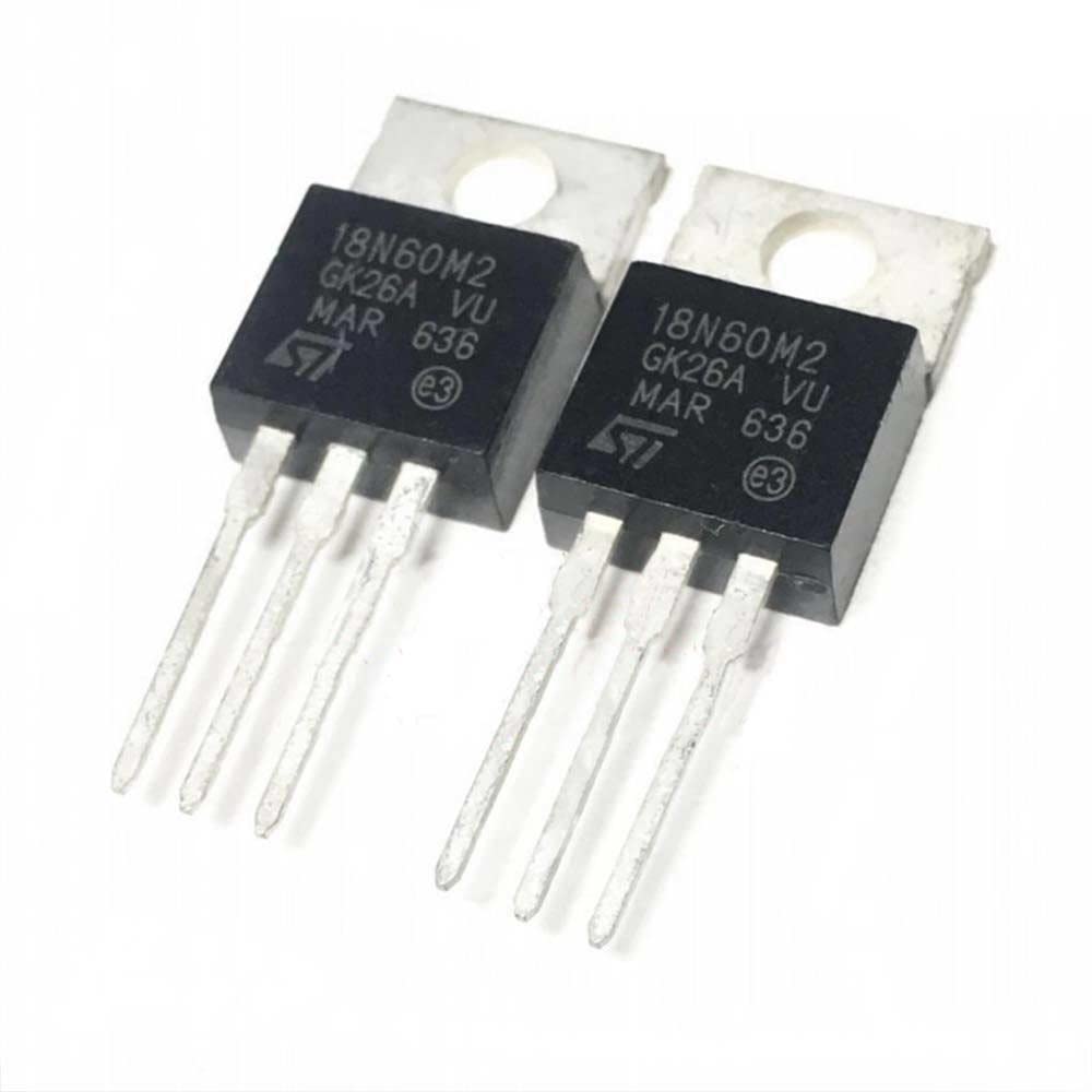 Transistor / MOSFET 18N60M2 | 600V / 13A | Canal-N | TO-220 | CE-TRA-30