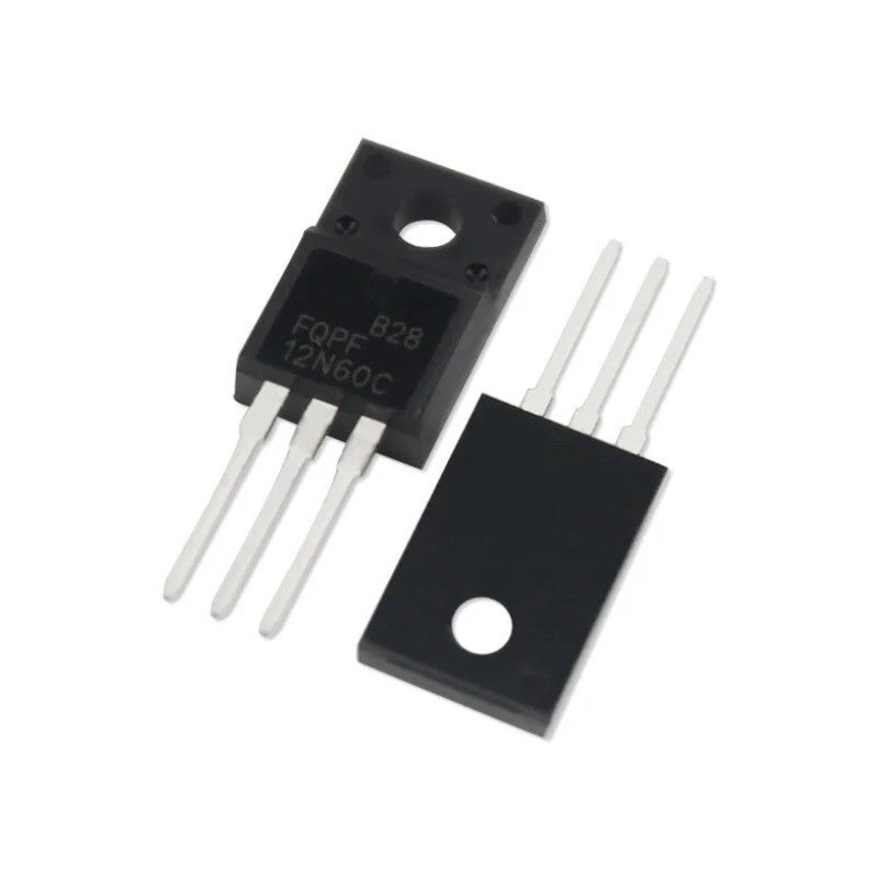 Transistor / MOSFET FQPF12N60C | 600V / 12A | Canal-N | TO-220F | CE-TRA-38