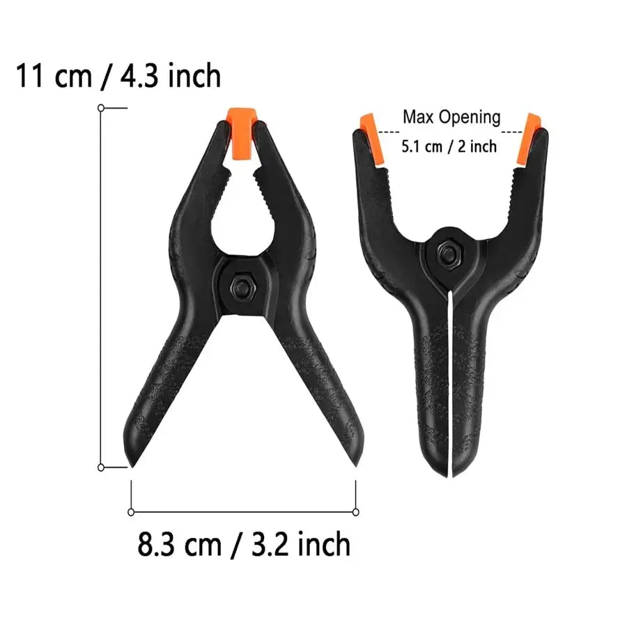 Prensa C Plástica de Resorte | 4 Pulgadas | CFE-PRN-01