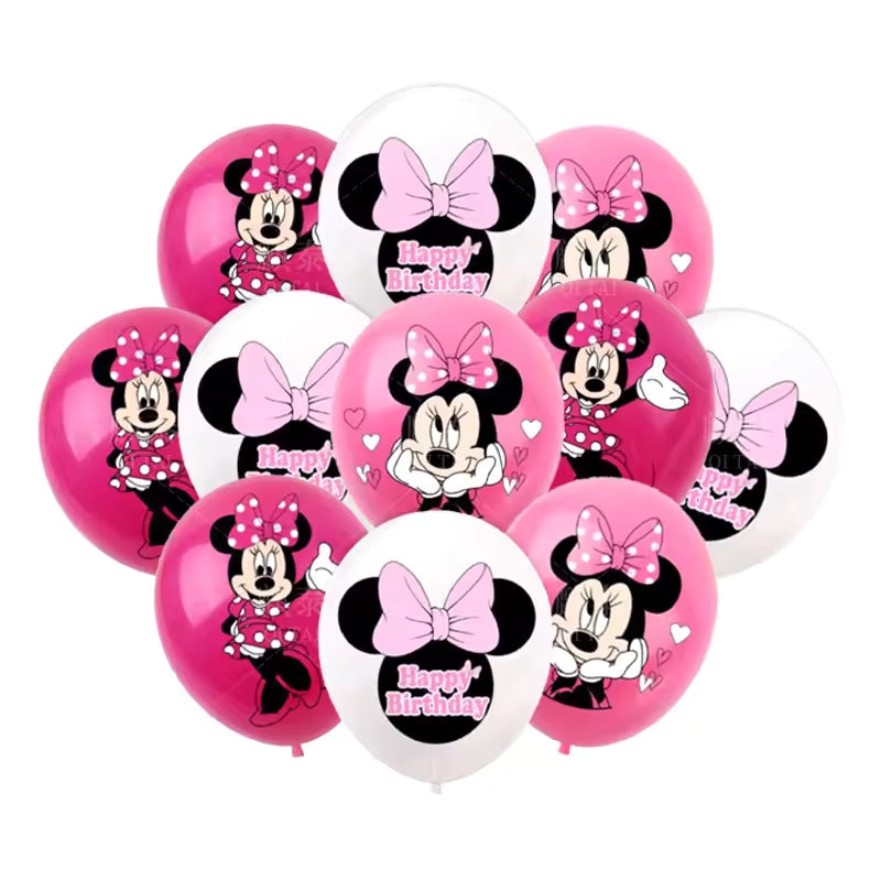 Set de 10 Globos / Bombas | Minnie Mouse | CGF-GLB-20