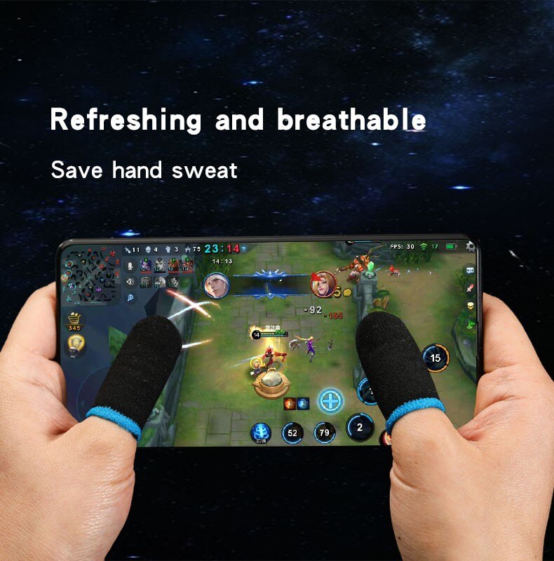 Guantes para Dedos | 2 Pack | Negro | CHO-ACD-05