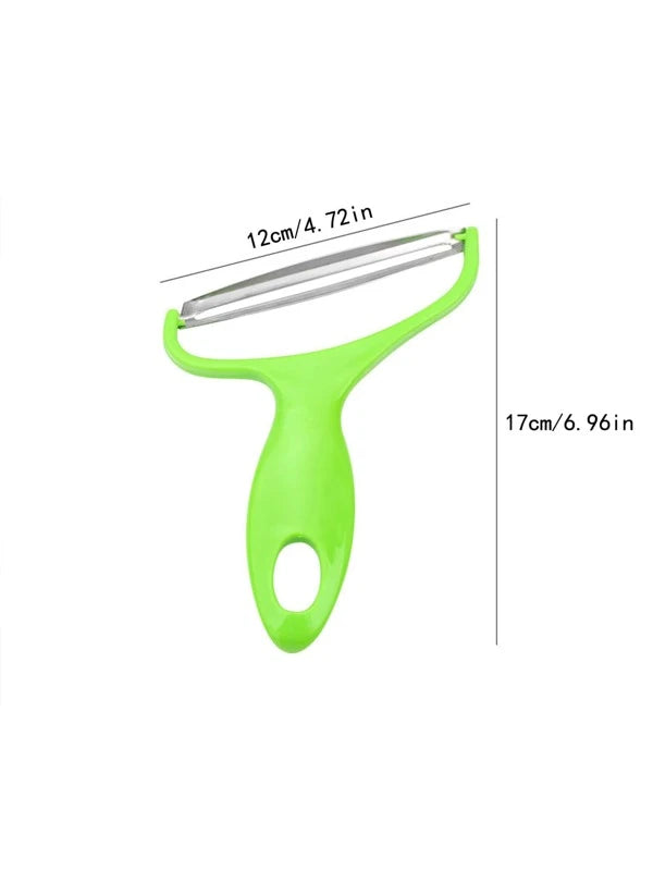 Rallador de Repollo / Pelador de Verduras | 12cm x 17cm | Verde | Acero | CHO-CCI-03