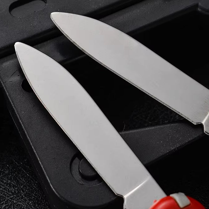 Navaja / Cuchilla 7 en 1 | Acero Inoxidable | Rojo | CHO-NVJ-02