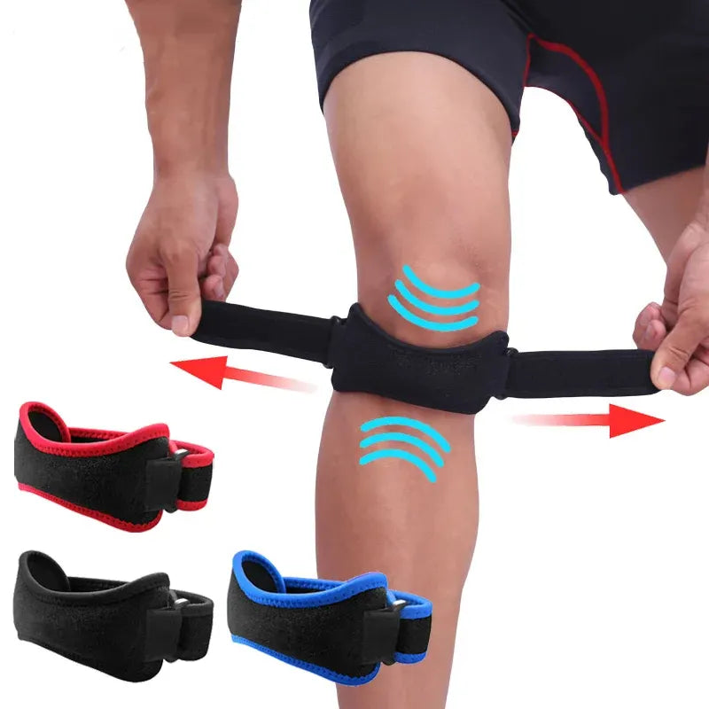 Soporte de Patella | Negro / Azul / Rosado | Unisex | Talla Única / Ajustable | CHO-OTP-02