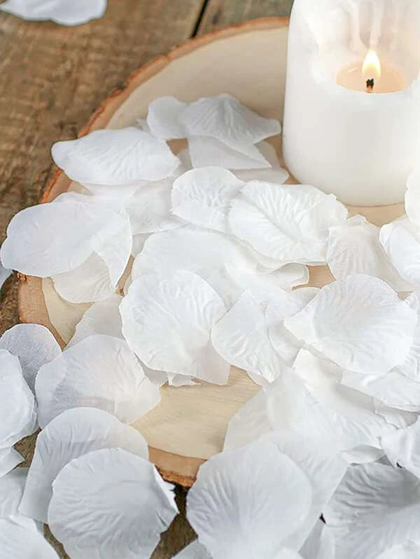 Pétalos Artificiales de Rosas | 1200 Pack | Rojo / Blanco / Negro / Rosado / Azul | CHO-PTL-01