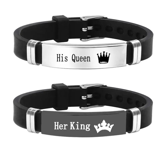 Pulsera | 2 Pack | His Queen + Her King | CJM-PUL-04