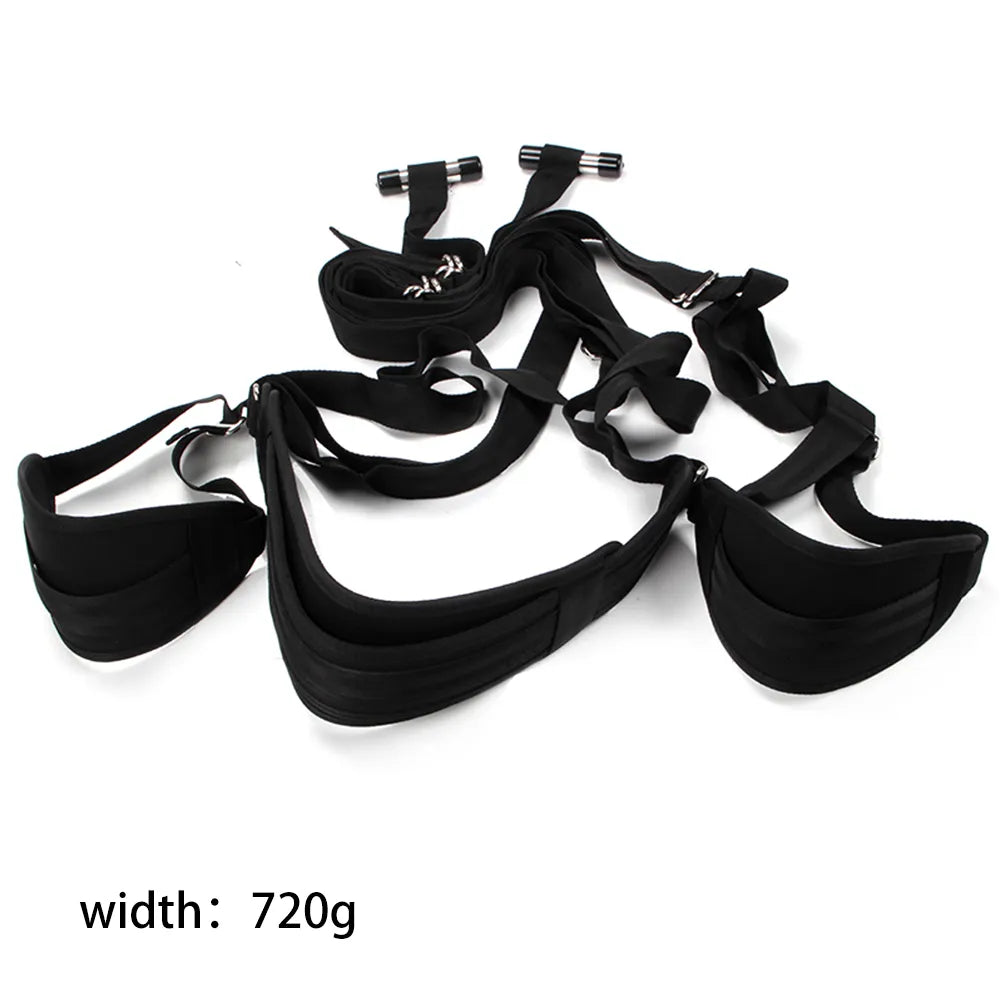 Arnés / Hamaca / Columpio Sexual para Puerta | Posiciones Sexuales / Bondage | Negro | CJS-AR-13