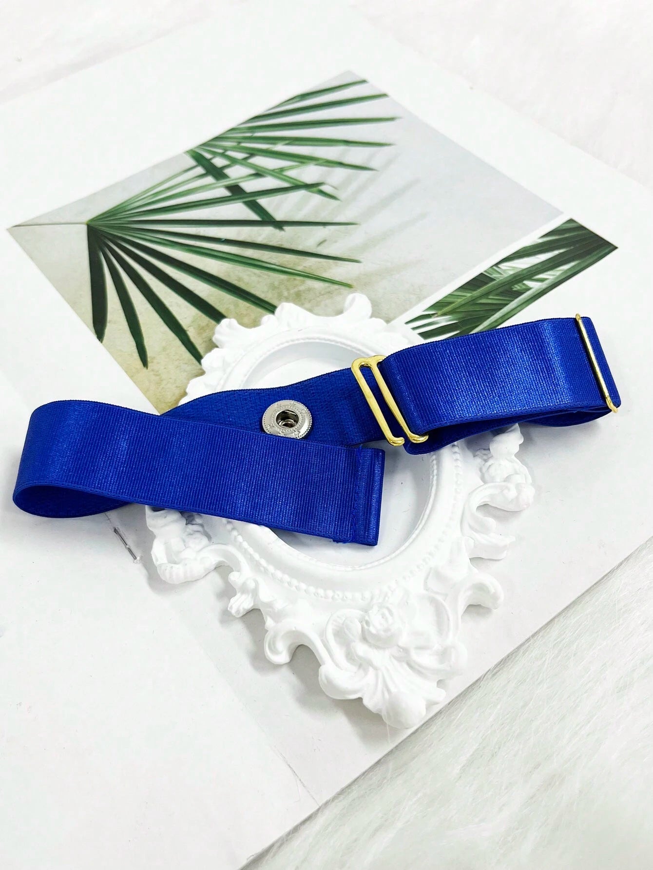 Collar de Sumisión | BDSM | Ajustable | Azul | CJS-CB-08