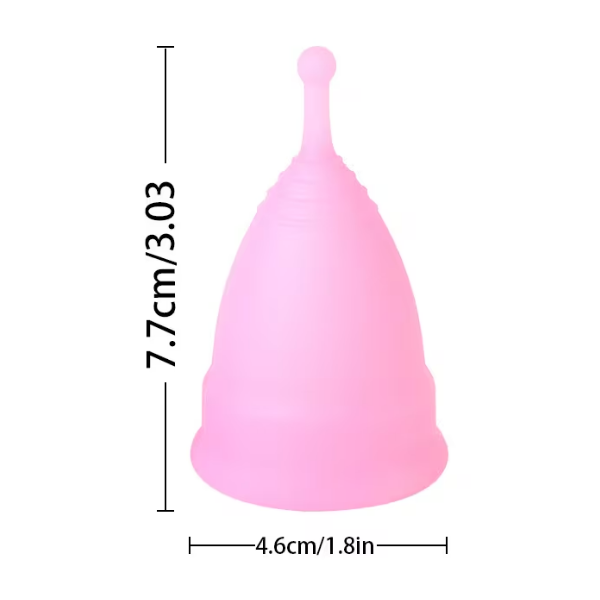 Copa Menstrual | S / L | Rosado | Silicona | CJS-COP-02