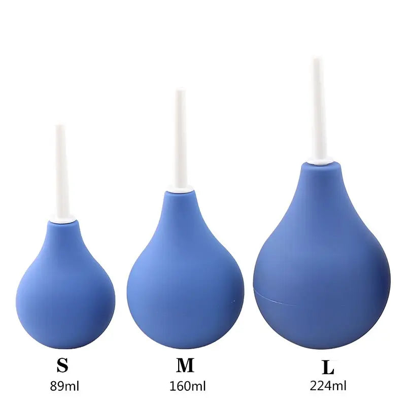 Ducha Anal / Enema | Azul | 89ml / 160ml / 224ml | CJS-DA-01